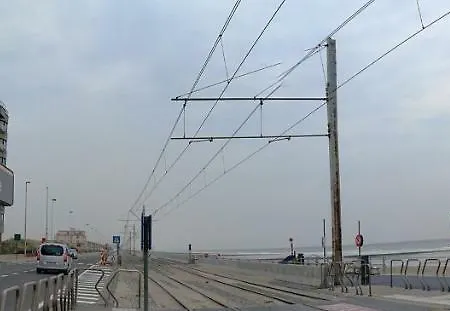 'de Strandwandeling' With Frontal Sea View Near Ostenda